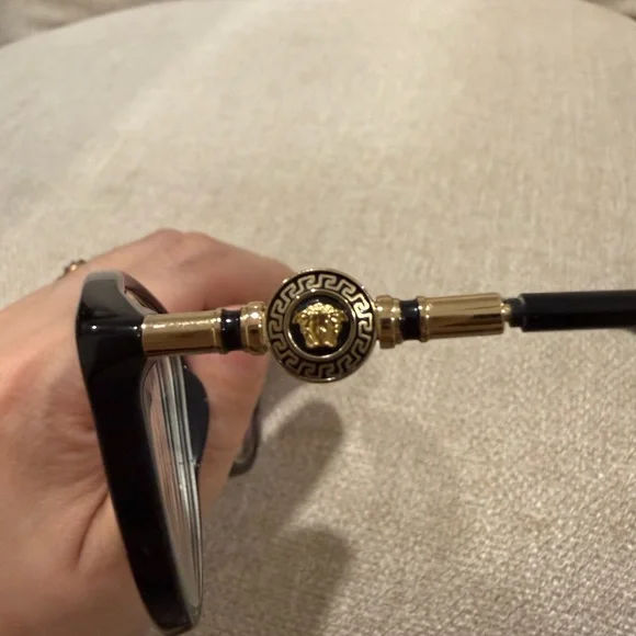 Versace Black Cat-Eye optical frame - Picture 4 of 5